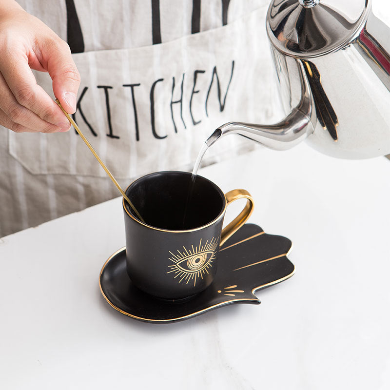 Wholesale of Türkiye Blue Eye Ceramic Coffee Cup